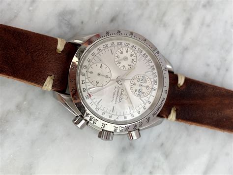 omega speedmaster weißes zifferblatt